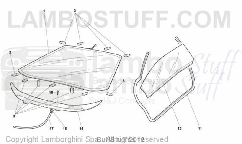 2010 Lamborghini MURCIELAGO LP 640 ROADSTER ENGLAND WINDOWS (845.02.00)
